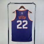 NBA 22 Ayton Phoenix Suns 2023-24 icon Maillot Violet